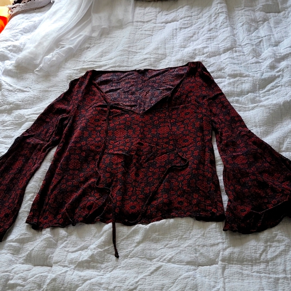 Charlotte Russe bohemian top